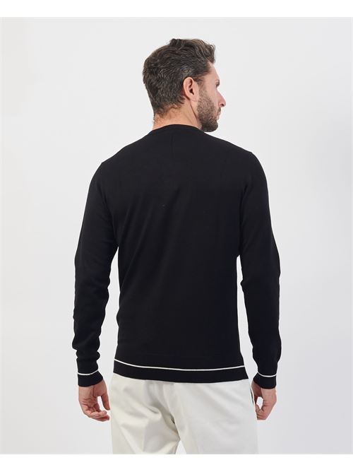 Yes Zee men's crewneck viscose sweater YES ZEE | M806-ML000801